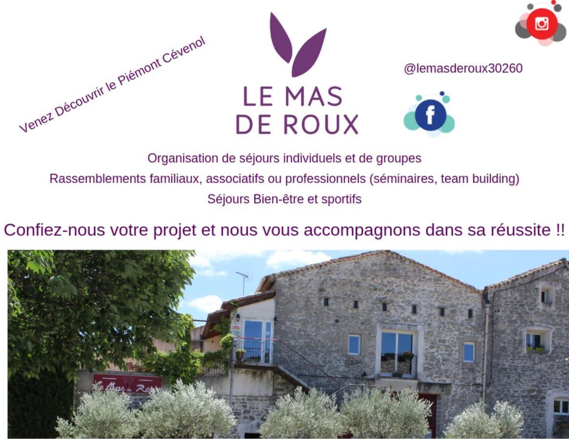 Le Mas De Roux Chambres D'Hotes Bragassargues Bagian luar foto